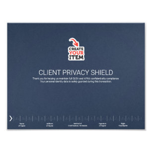 Notary Privacy Guard Shield NNA Journal Right Photo Print