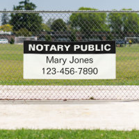 Notary Public Black and White Name Phone Number