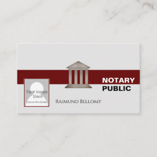 Notary Public Business Card