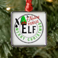 Notary Public Elf Christmas