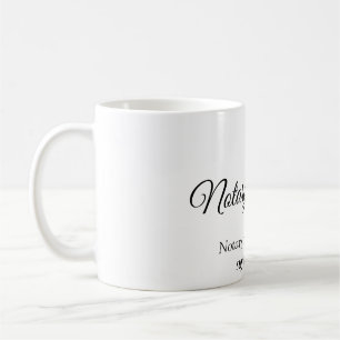 Notary public Loan signing agent add name address Coffee Mug