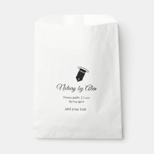 Notary public Loan signing agent add name address  Favour Bag