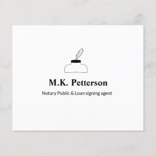 notary public loan signing agent add name address  flyer