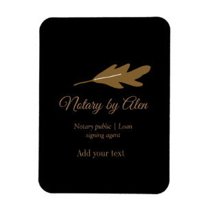 Notary public Loan signing agent add name address Magnet