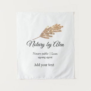 Notary public Loan signing agent add name address Tapestry