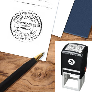 Notary Public Loan Signing Agent Custom Self-inking Stamp