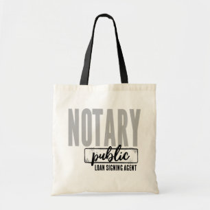 Notary Public Loan Signing Agent Customisable Tote Bag