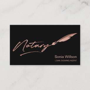 Notary Public Loan Signing Agent Modern QR Code Bu Business Card