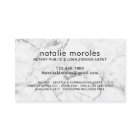 Notary Public Loan Signing Agent Quill Pen Marble