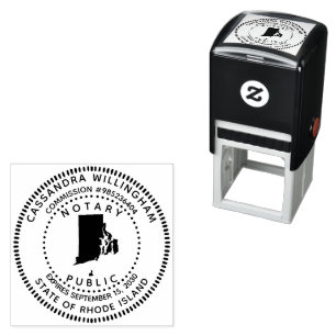 Notary Public Rhode Island Self-inking Stamp