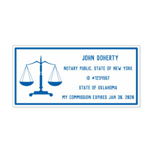 Notary Stamp Easy to Read Right For You   Comm. #