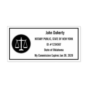 Notary Stamp Easy to Read Right For You   Comm. #