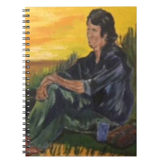 Note Book/ Alone by the River Notebook (Front)