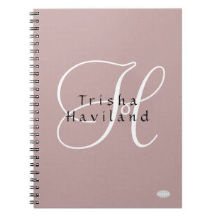 Note Book Personalised - HAMbyWG - Any Colour