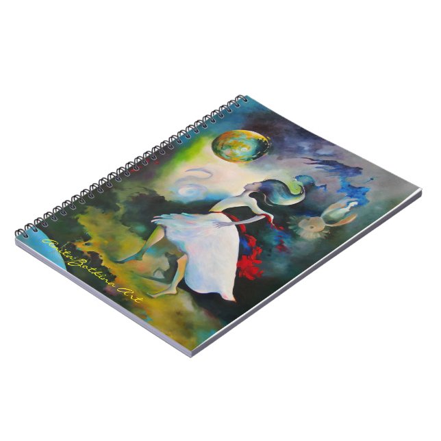 Note Book with Surreal Art Cover (Left Side)