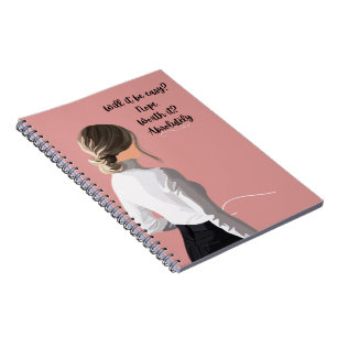 Note books Journals motivational girls boss