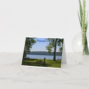 Note card Alabama Lake