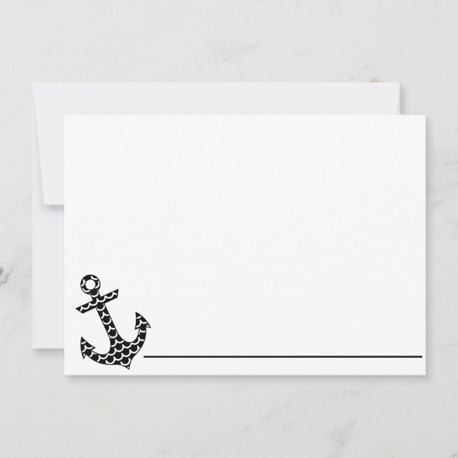 Note Card-Anchor Card (Front)