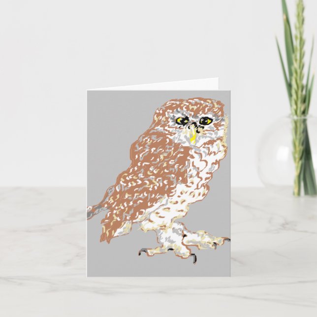 Note Card Blank inside /Owl (Front)