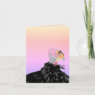  Note Card : California Condor, Gymnogyps