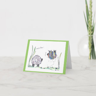 note card:  carpe diem card