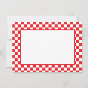 Note Card-Checkers Card