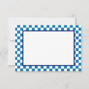 Note Card-Checkers Card