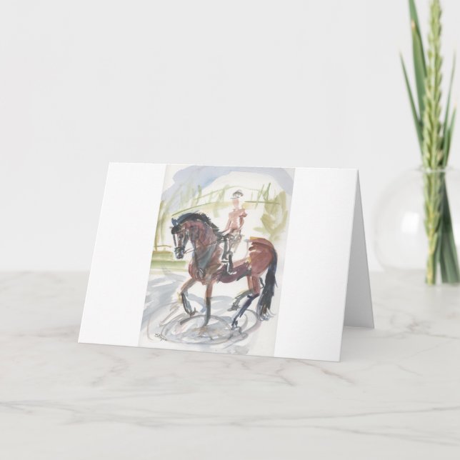 Note Card - Dressage Art (Front)