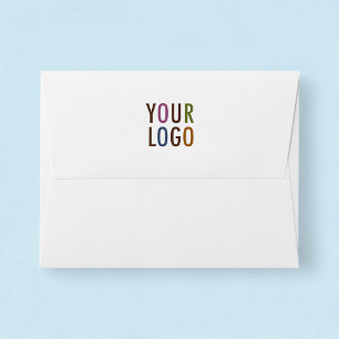 Note Card Envelopes A2 with Logo & Return Address