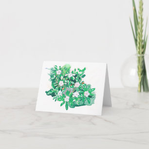 Note Card: "Periwinkle" Card