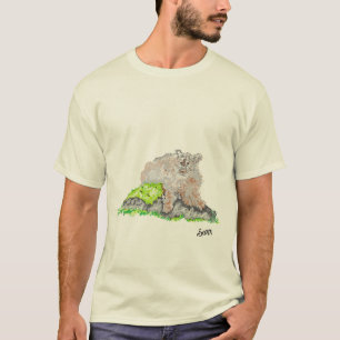 Note Card :  Puma On The  T-Shirt