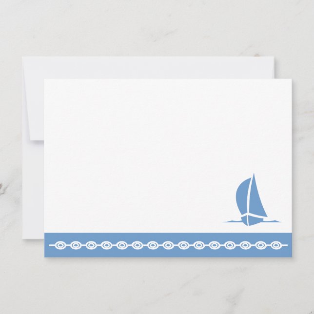 Note Card Sailboat (Front)