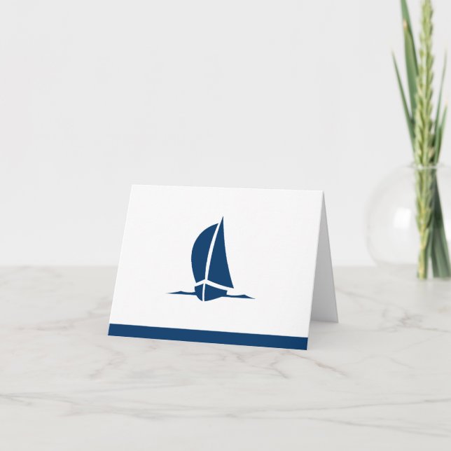 Note Card Sailboat (Front)