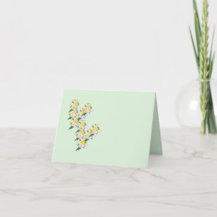 Note Card : Spring Flowers