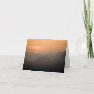 Note Card_Sunset, Grand Canyon Card