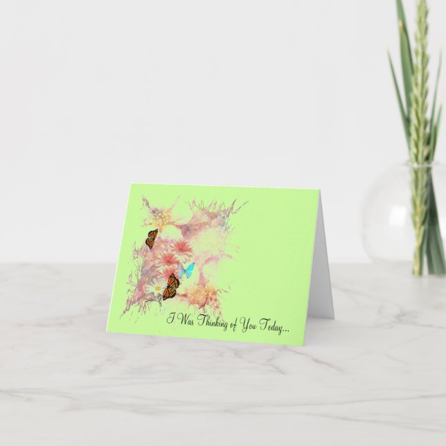 Note Card "Thinking of You" (Front)
