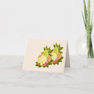 Note Card : Tropical fruits