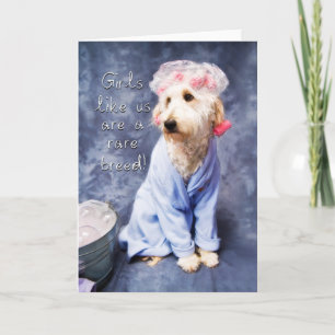 Note Card - we girls are rare - Kati's Collections