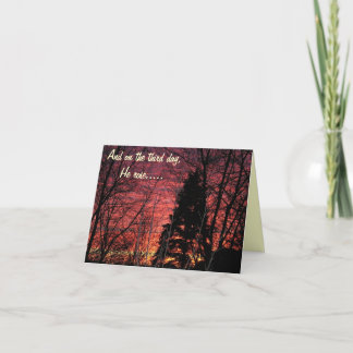 Note Card with Religious Theme