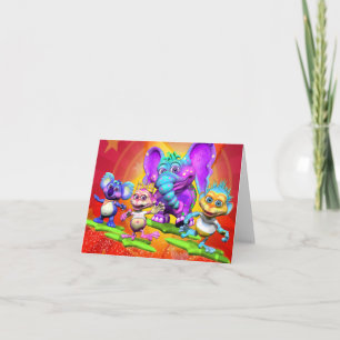 Note Card with “The GiggleBellies"
