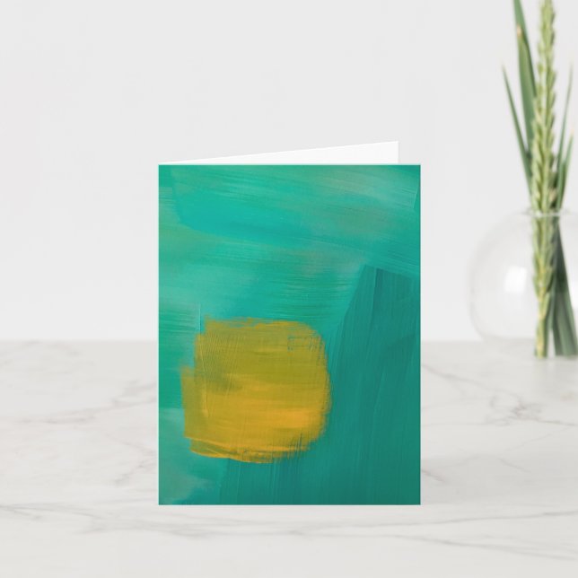 Note Cards in Misty Sun Design (Front)