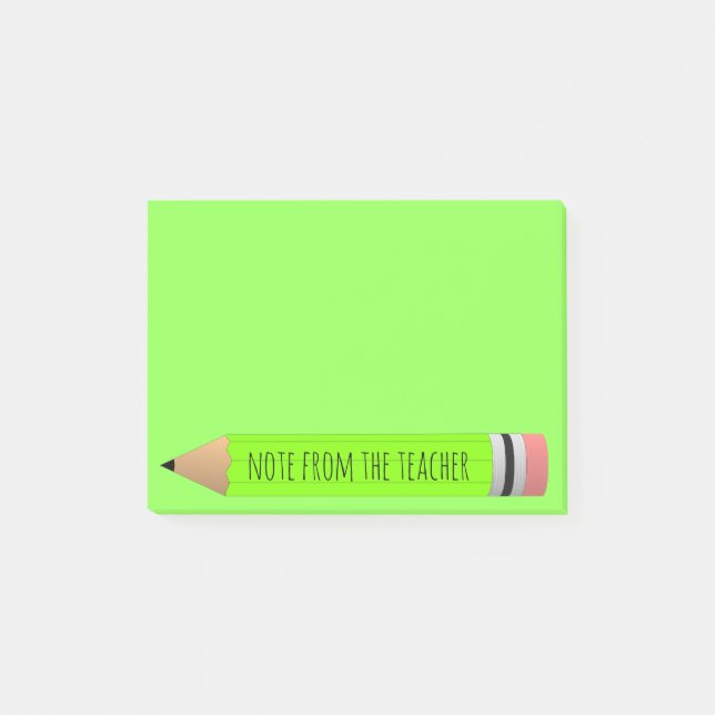 Note From Teacher (Front)