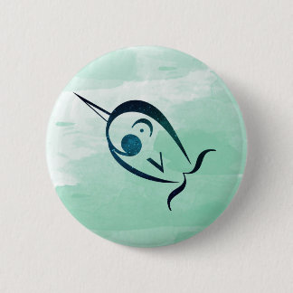 Note-ical Narwhal colourful pin