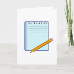 Note Pad Card