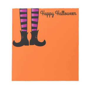 Note Pad-Halloween Witch