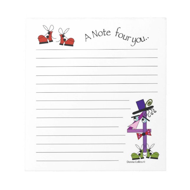 Note Pad Number Four (Front)