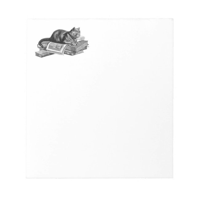 Note Pad with Cats (Front)