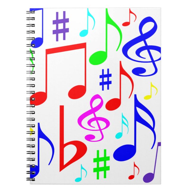 note rainbow notebook (Front)