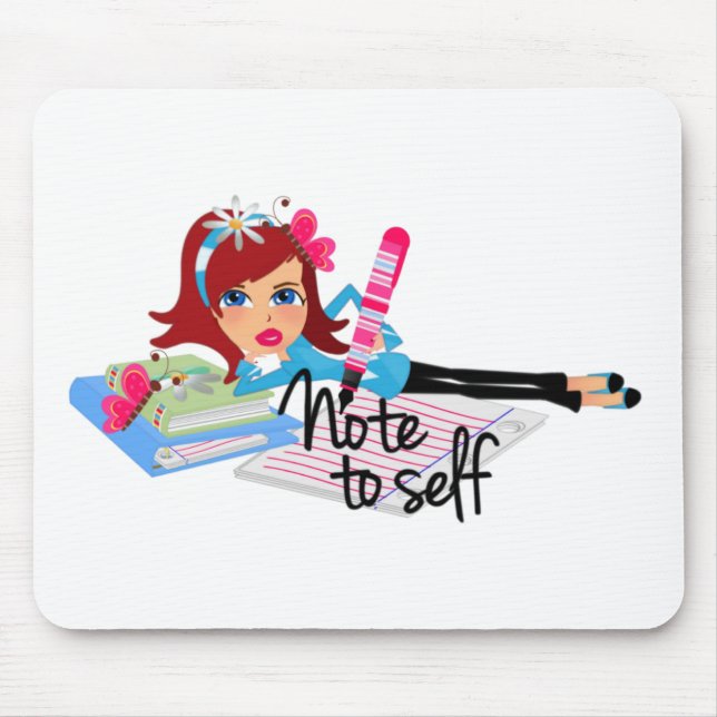 Note To Self Teen Mouse Pad (Front)