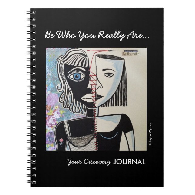 Notebook (80 Pages)-Who Are You? (Front)